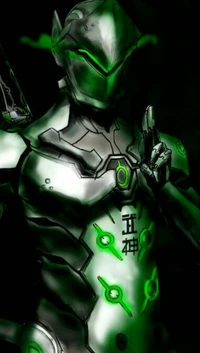 blizzard, console, epic, genji, hero wallpaper