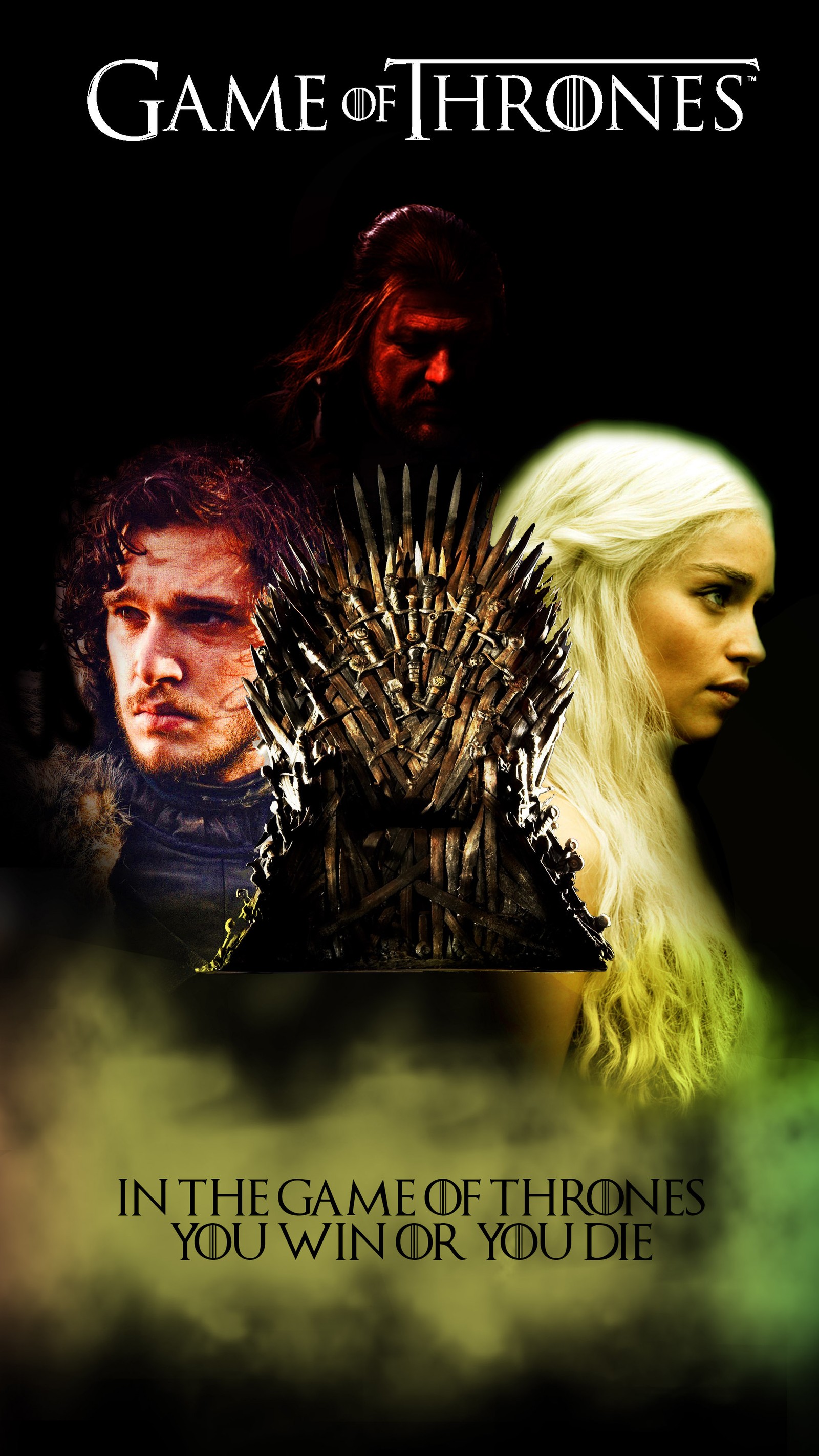 Baixar papel de parede daenerys, game of thrones, hbo, jon snow