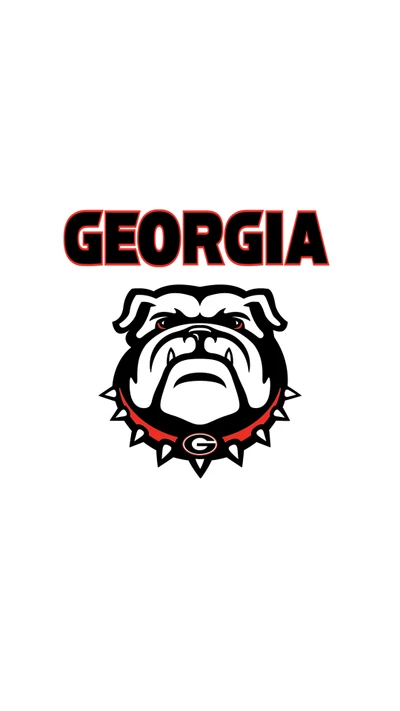 Logo des Georgia Bulldogs : Mascotte féroce des sports universitaires