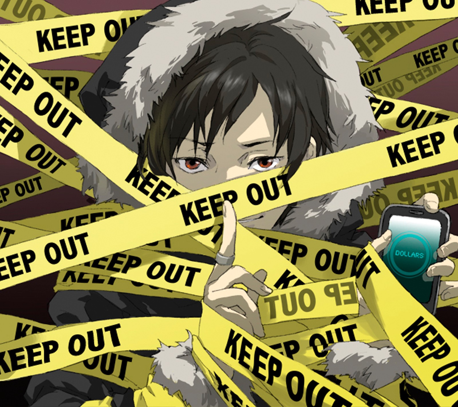 Baixar papel de parede anime, legal, durarara, izaya, kanra