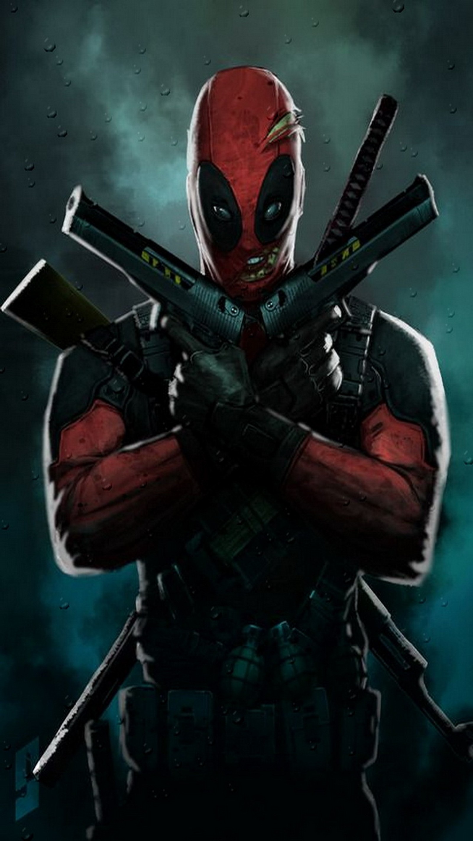 Deadpool von deadpool auf devi. (comics, marvel, superheld)