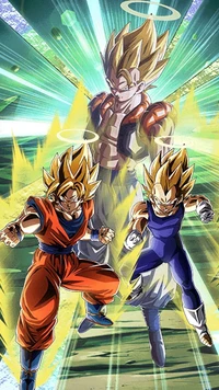 dragon, ball, anime, goku, vegeta wallpaper