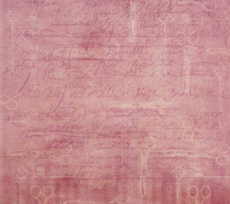 Arafed photograph of a pink wall with a large number of letters (dull, pink)