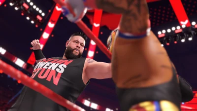 wwe 2k22, видеоигра, kevin owens