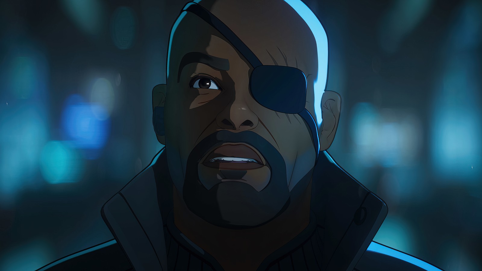 what if, marvel, disney, tv series, nick fury wallpaper