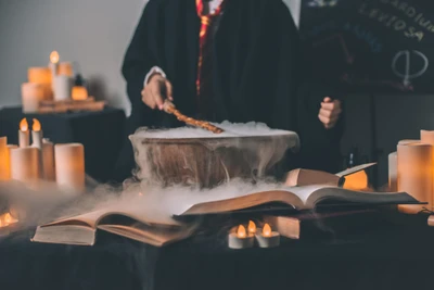 Slytherin Potion-Making Performance: A Magical Culinary Experience