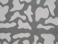 Multi-Scale Military Camouflage Pattern in Black and White