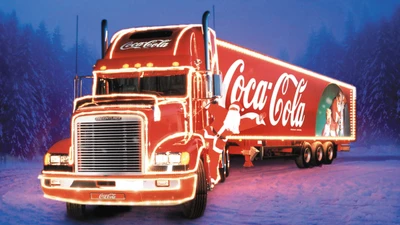 Coca-Cola Weihnachtslastwagen: Ein festliches Symbol des Feiertagstransports