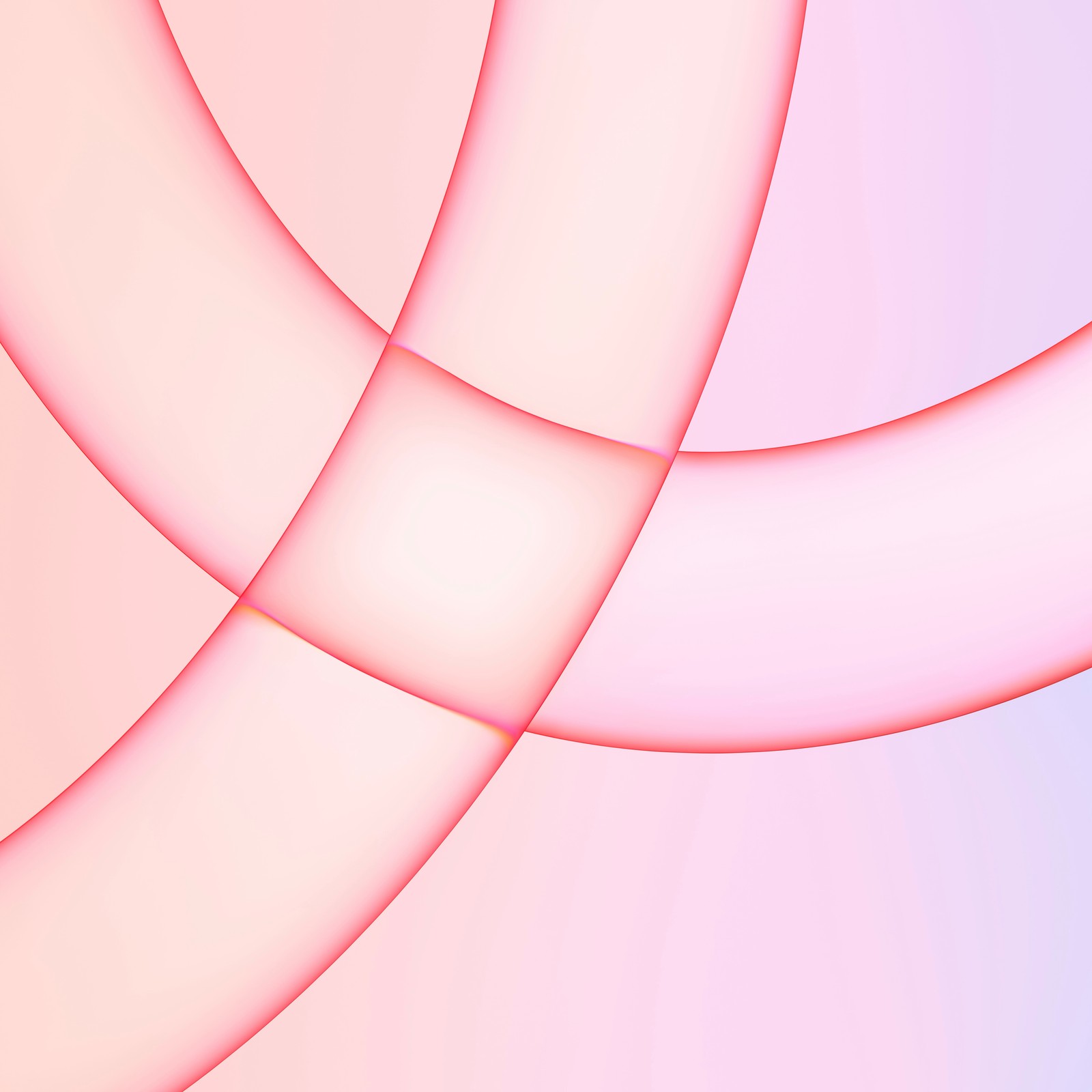 Hay una imagen de un fondo abstracto rosa y azul (imac 2021, fondo rosa, evento de apple 2021, acción, 5k)