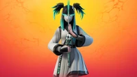 fortnite, video game, charlotte, enchanted spirit wallpaper