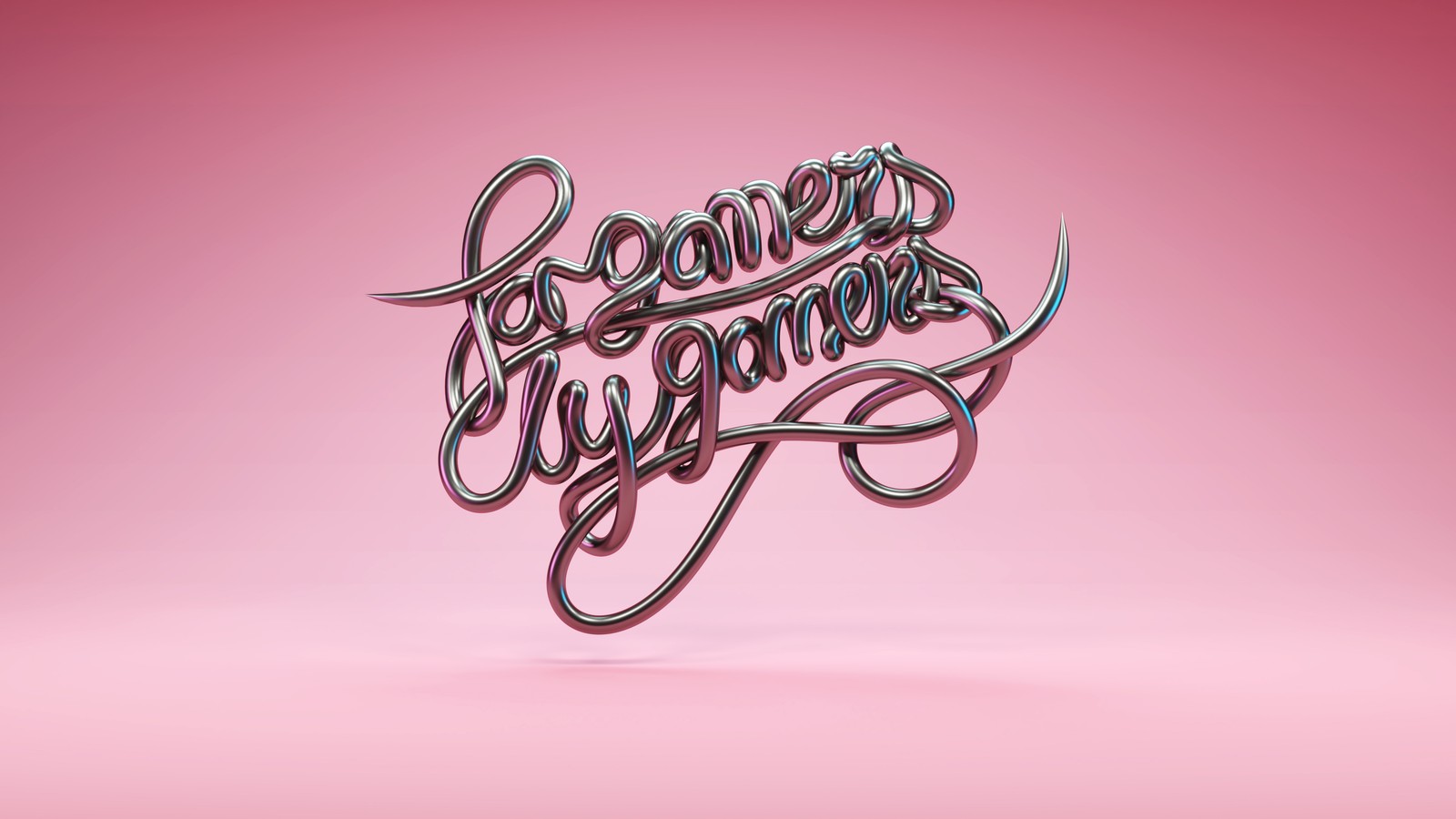 Un fondo rosa con letras 3d que dice boomers y diamantes (para jugadores por jugadores, razer, citas de jugadores, rosa, tipografía)