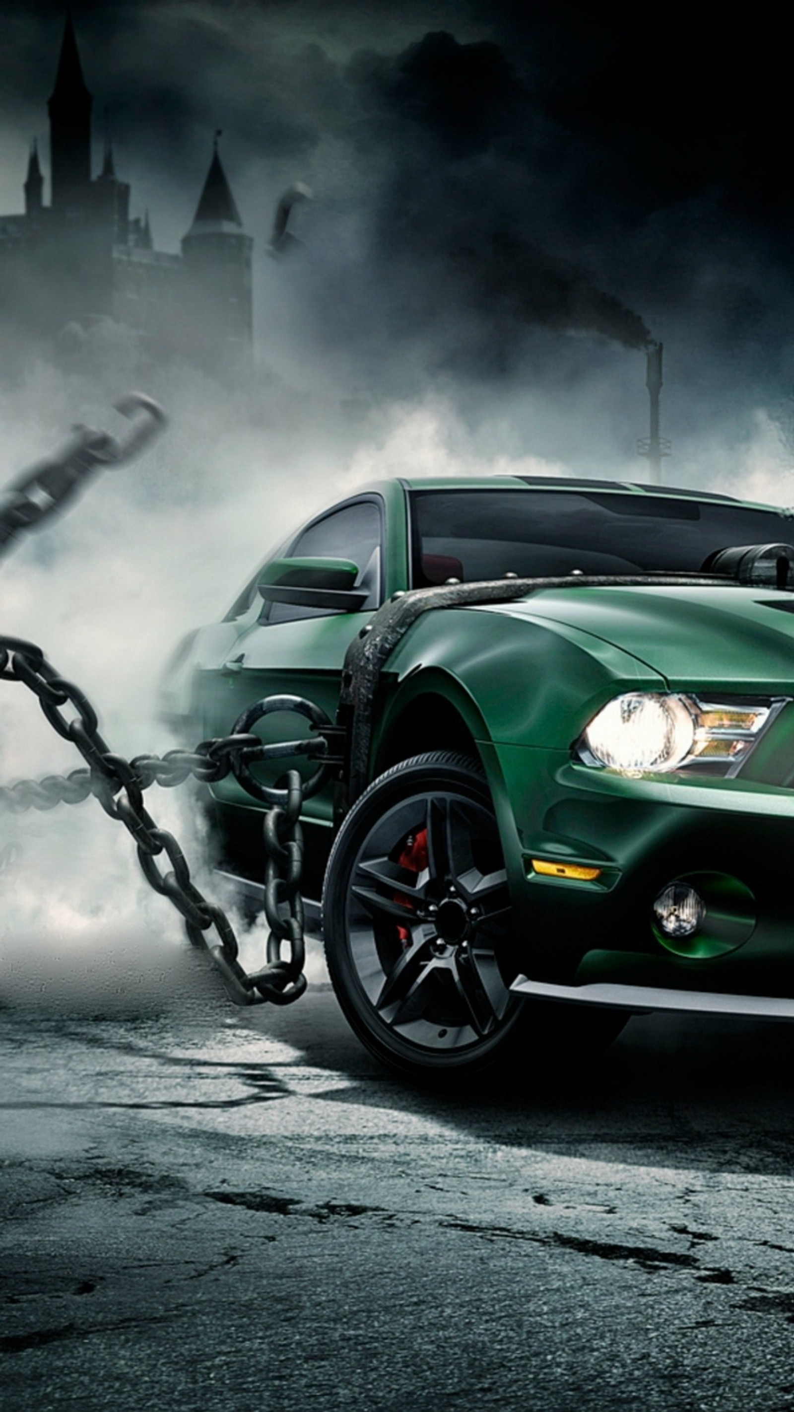 Descargar fondo de pantalla coche, mustang