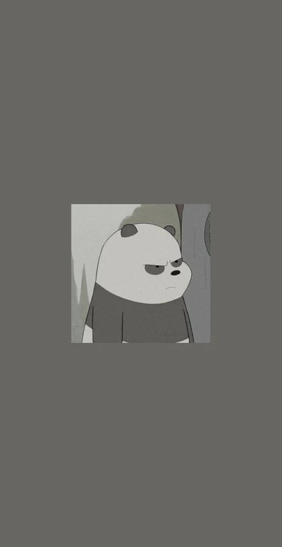 Panda Rabugento de We Bare Bears