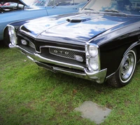 auto, classique, gto, muscle car, pontiac