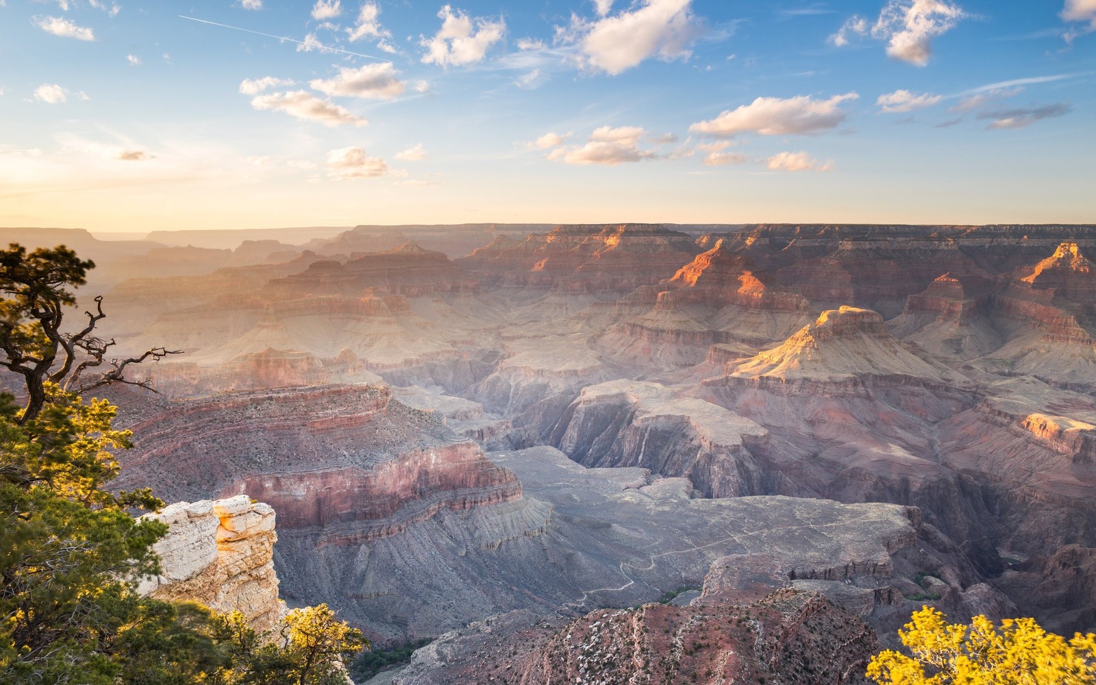 Descargar fondo de pantalla gran cañón, grand canyon, cañón, badlands, parque nacional