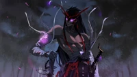 yone, lol, league of legends, video game, art wallpaper