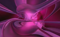 Vibrant Pink and Purple Fractal Swirls