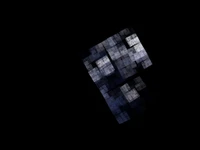 Abstract Geometric Shapes in Black and White Illumination