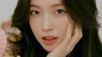 Arin from Oh My Girl: Captivating Close-Up Shot