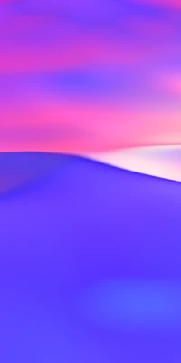 Electric Blue Horizon with Violet and Magenta Tones