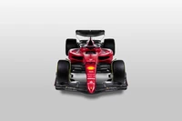 ferrari f1 75, formula one cars, formula 1, 2022, white background wallpaper