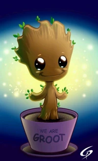 groot, eu sou groot, i am groot, marvel, we are groot