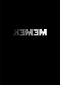 Stylized Typography of 'Kemem' on a Black Background