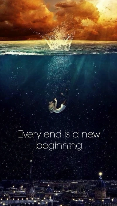 beginning, end, new