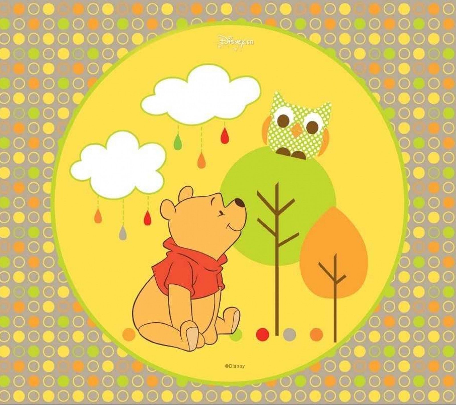 Baixar papel de parede desenhos animados, winnie pooh