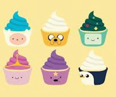 hora de aventuras, adventure time, cupcakes, icening