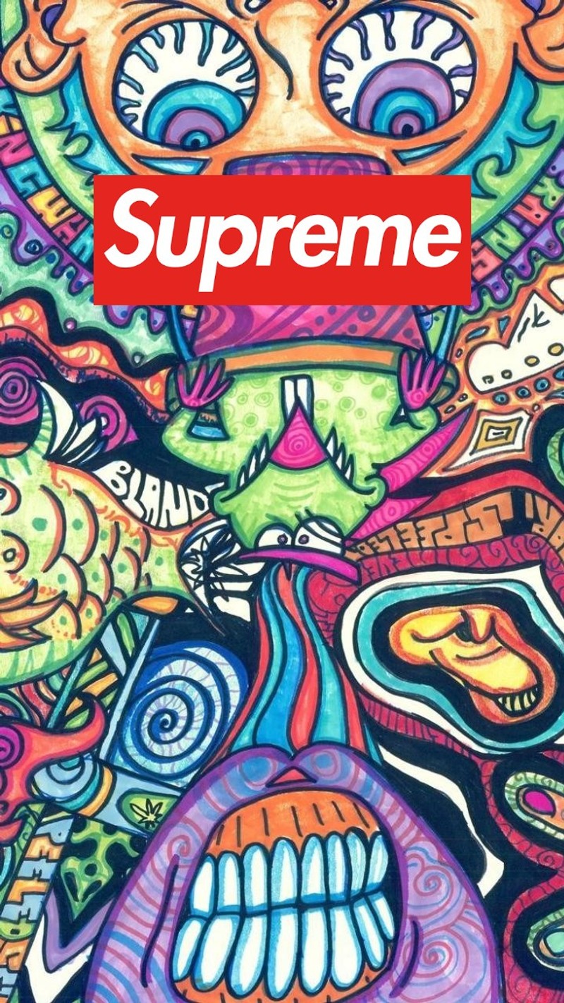 Высококачественные обои supreme для iphone (2017, 2018, 2019, бренд, рисунки)