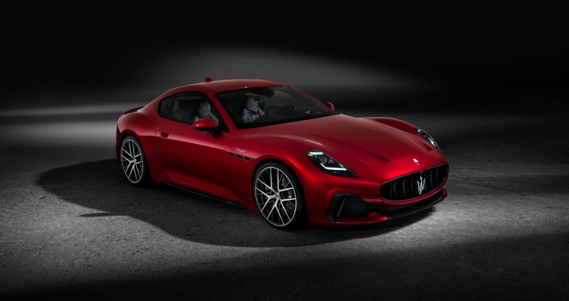 Новая maserati - это стильный, спортивный и элегантный спортивный автомобиль (мазерати грантуризмо трефо, maserati granturismo trofeo, 8k, 2023, 5k)