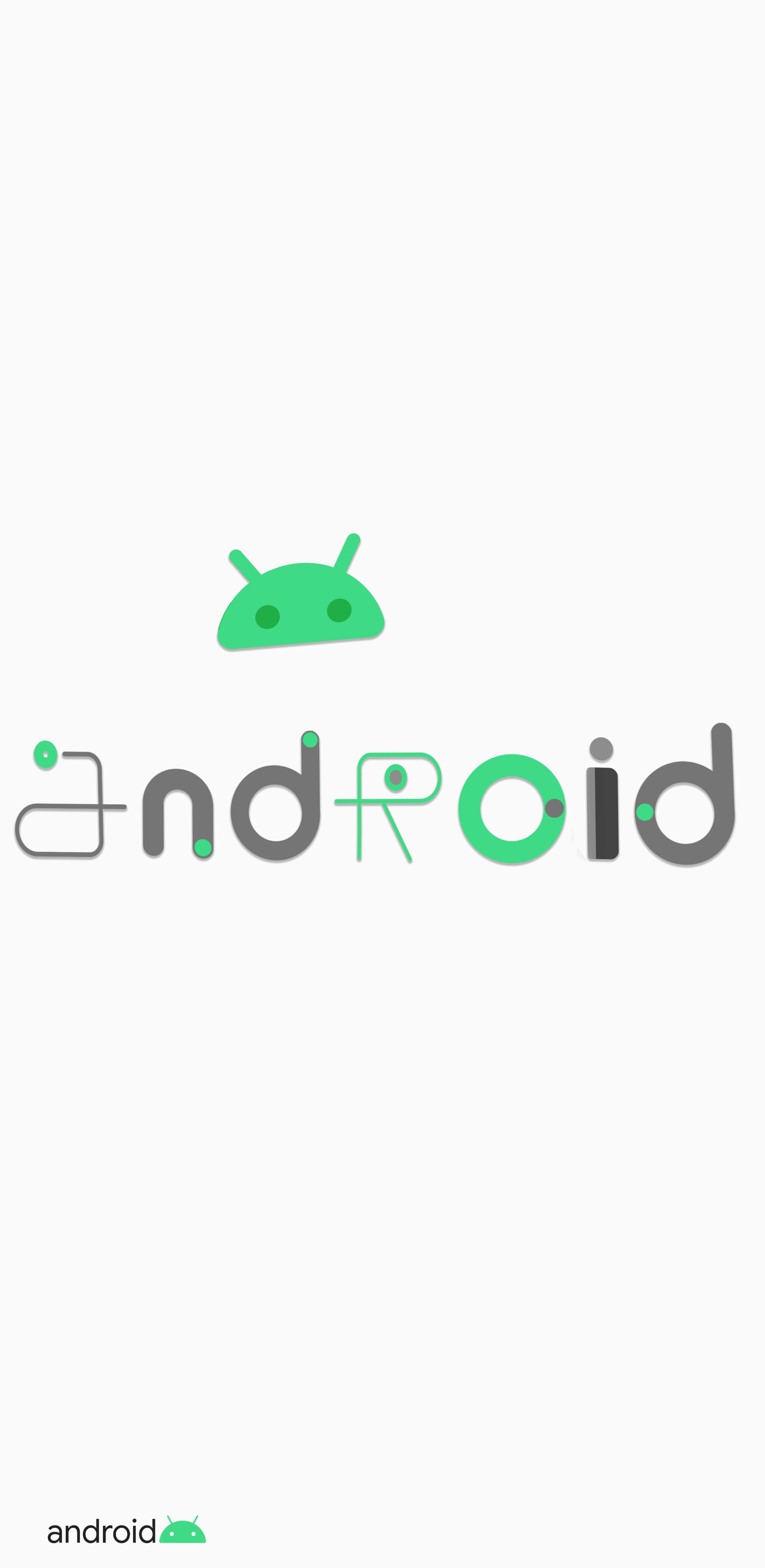 Un primer plano de un logo de una compañía de teléfonos móviles (android, google, google pixel 4, gráficos, logotipo)