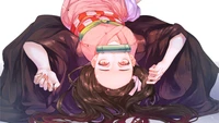 nezuko kamado, tueur de démons kimetsu no yaiba, demon slayer kimetsu no yaiba, anime, 鬼滅の刃