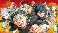 black clover, anime, characters, asta, yuno wallpaper