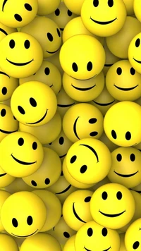 Download colour, emoji, faces, smile, wallpaper for free