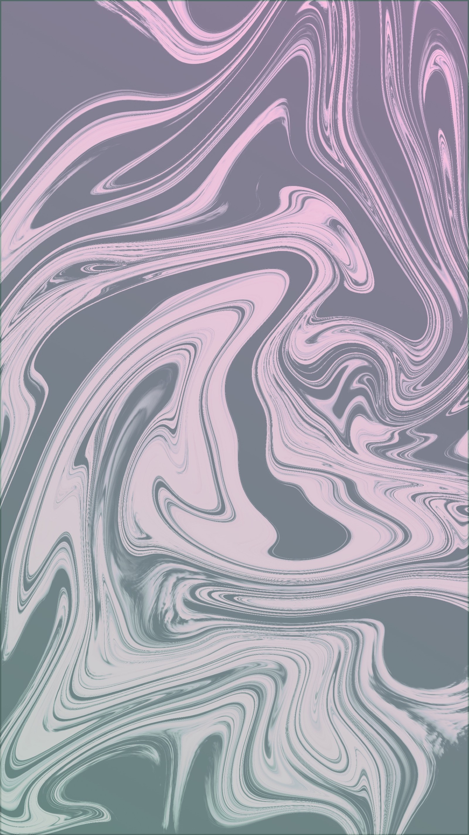 Abstract painting of a swirly pattern in pink and blue (marble, design, swirl, cool, organic)