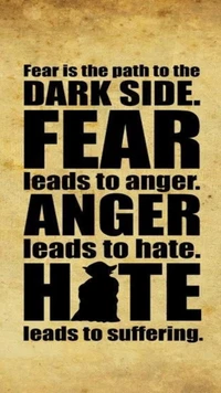 Yoda's Wisdom: Fear, Anger, Hate, Suffering - A Star Wars Reflection for May the 4th