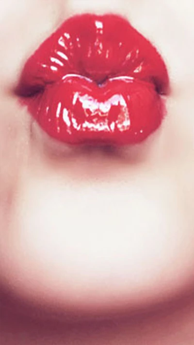 labios, rojo