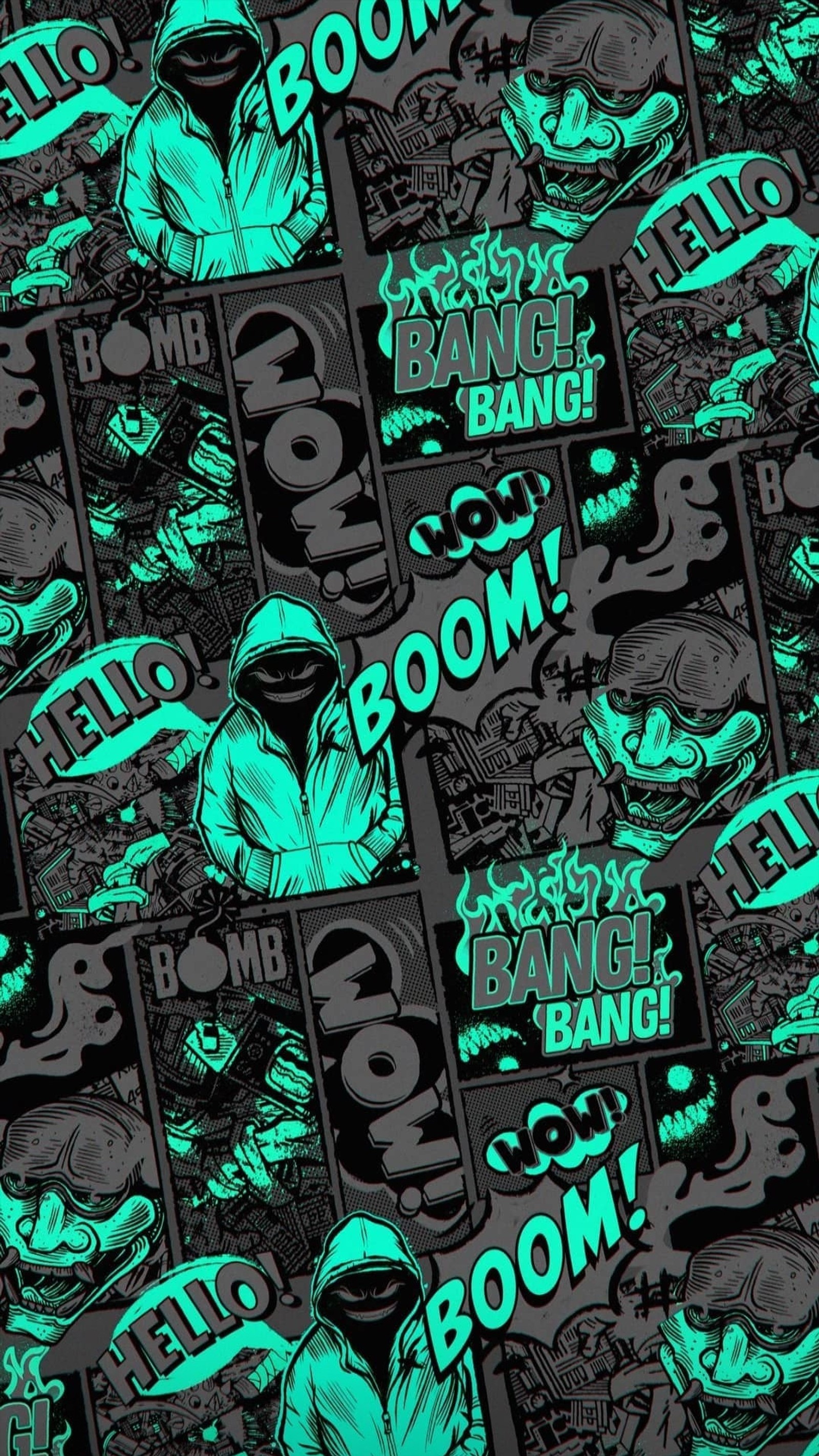 art, bang bang, big bang, black, hip Download Wallpaper