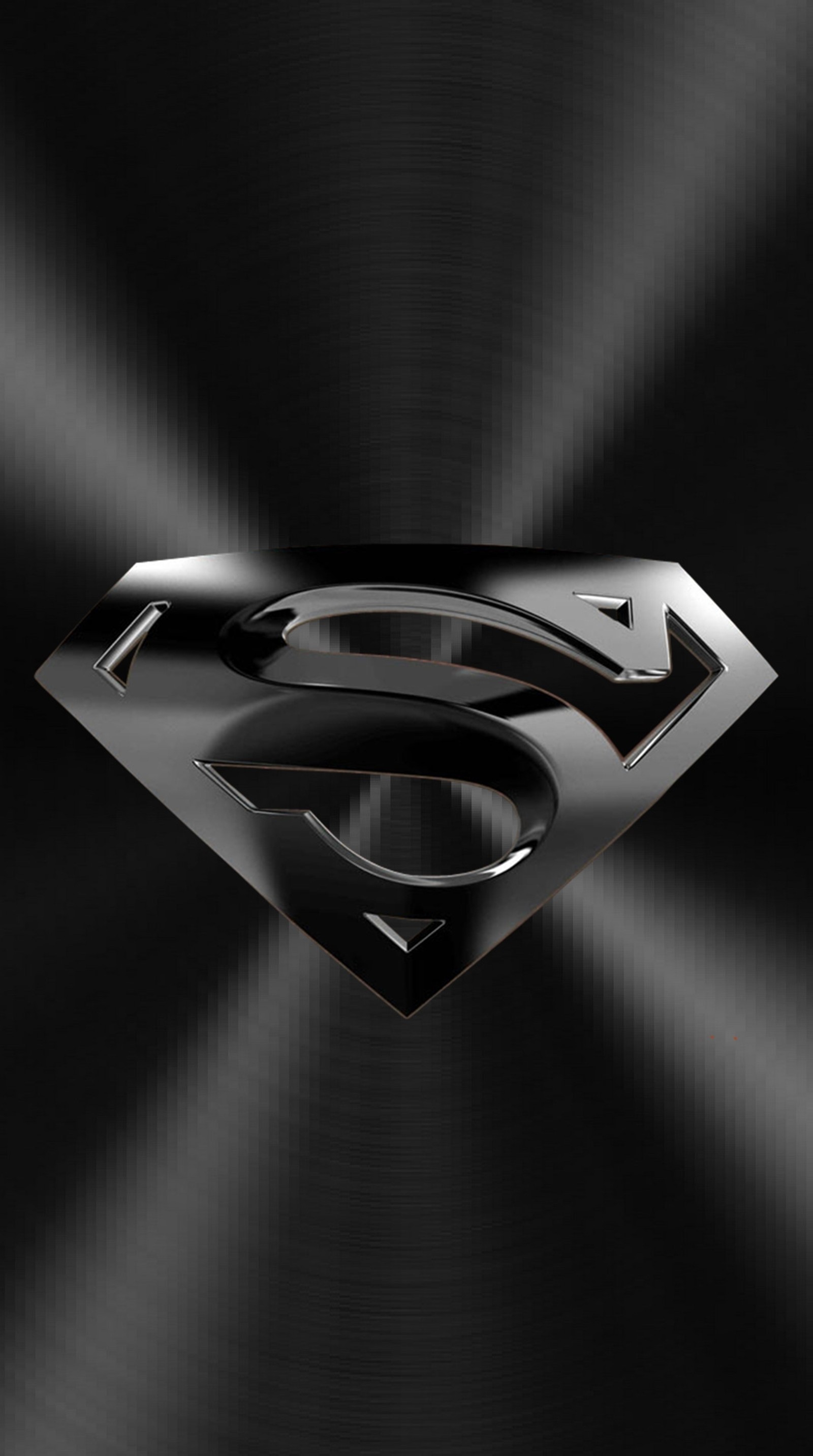 Un gros plan du logo de superman sur un fond métallique (dfg, fdsf)