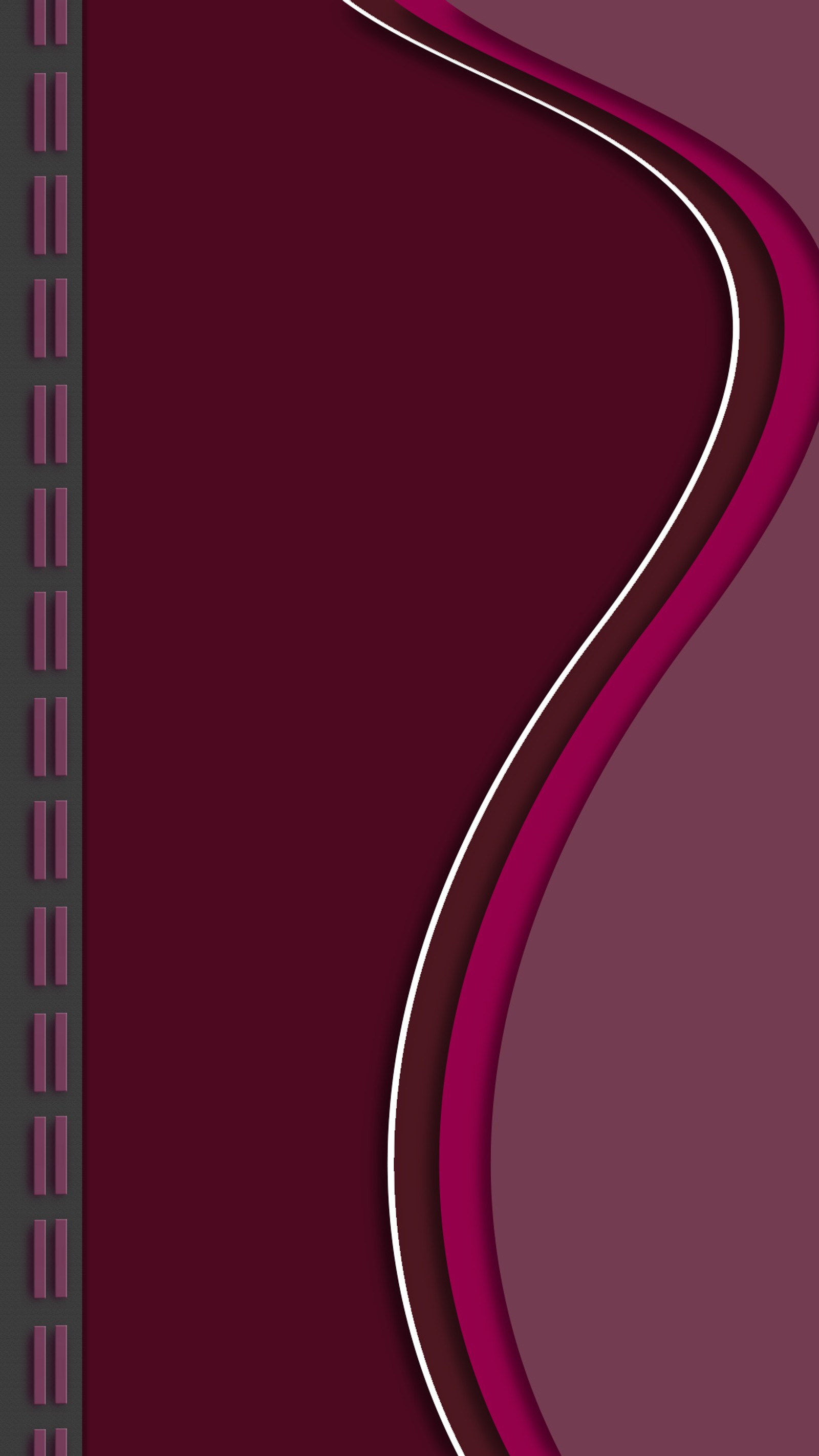 Purple and black background with a curved design and a white line (abstract, girl, maroon, pink)