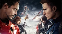 Confrontación épica: Iron Man vs. Capitán América en el Universo Cinematográfico de Marvel