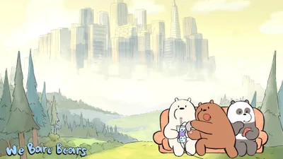 мы bare bears, сериал, мультфильм