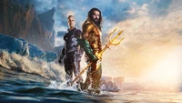 Epic Showdown: Aquaman and Ocean Master Unite in 'Aquaman and the Lost Kingdom'