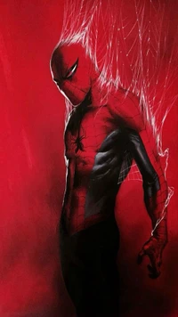 man, spider wallpaper