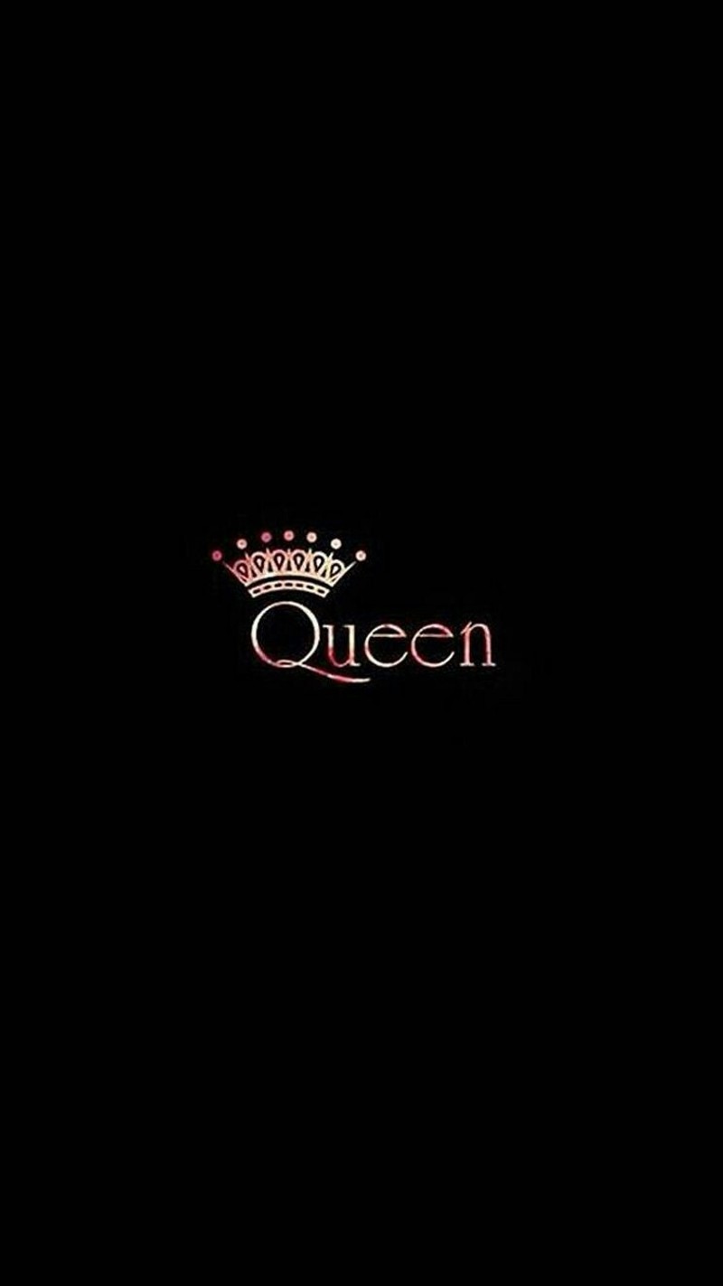 Черный фон с короной сверху (biggest queen, босс, корона, король, queen)