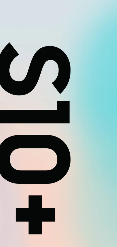 Samsung Galaxy S10+ Logo on a Colorful Background