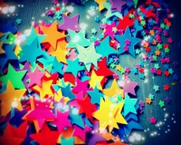 color, colorful, glow, sparkle, stars