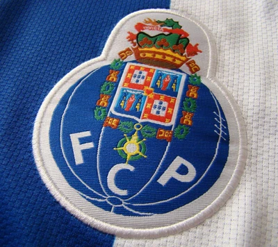 Logo du FC Porto : Écusson de dragon bleu et blanc